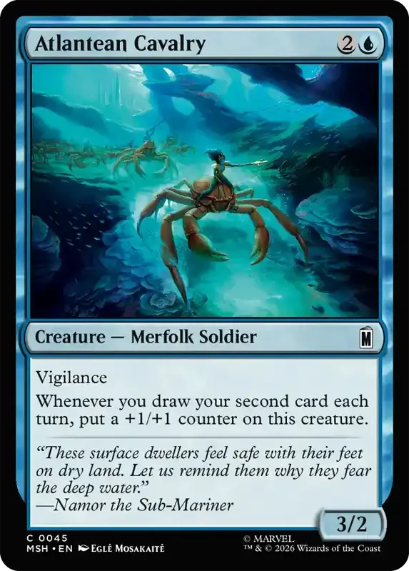 Marvel Super Heroes Set List - Atlantean Cavalry