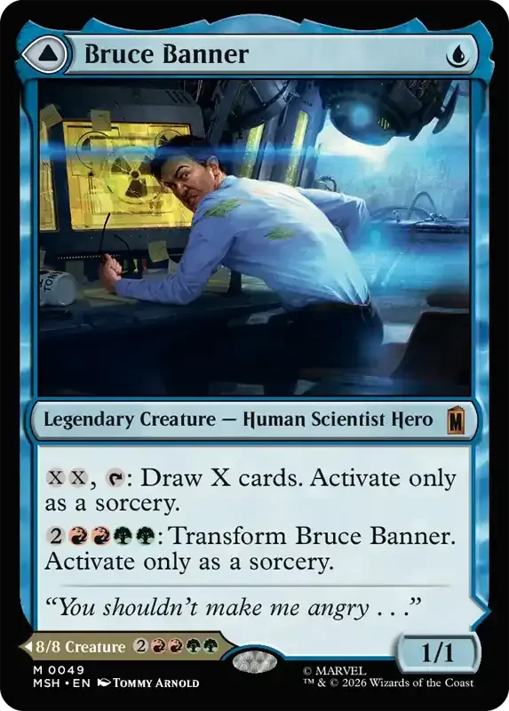 Marvel Super Heroes Set List - Bruce Banner