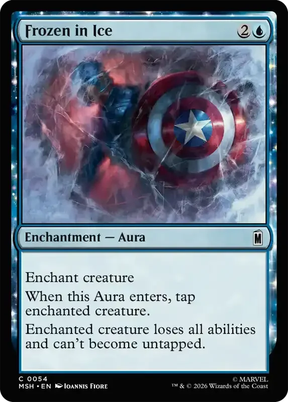 Marvel Super Heroes Set List - Frozen in Ice