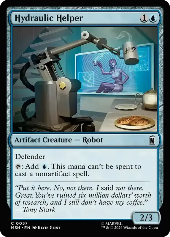 Marvel Super Heroes Set List - Hydraulic Helper