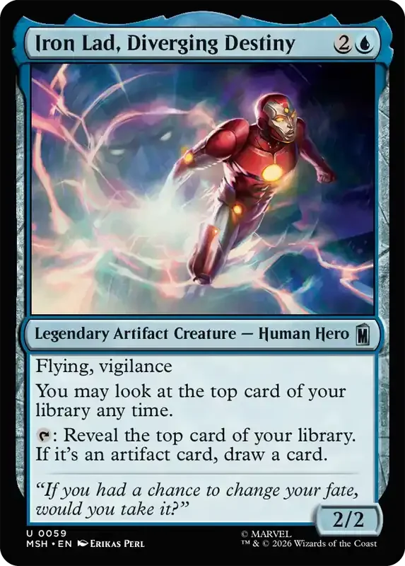 Marvel Super Heroes Set List - Iron Lad, Diverging Destiny