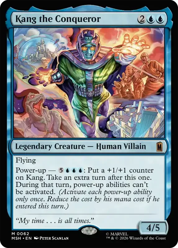 Marvel Super Heroes Set List - Kang the Conqueror