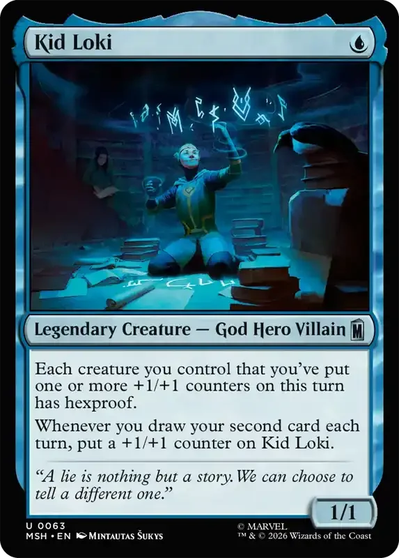 Marvel Super Heroes Set List - Kid Loki
