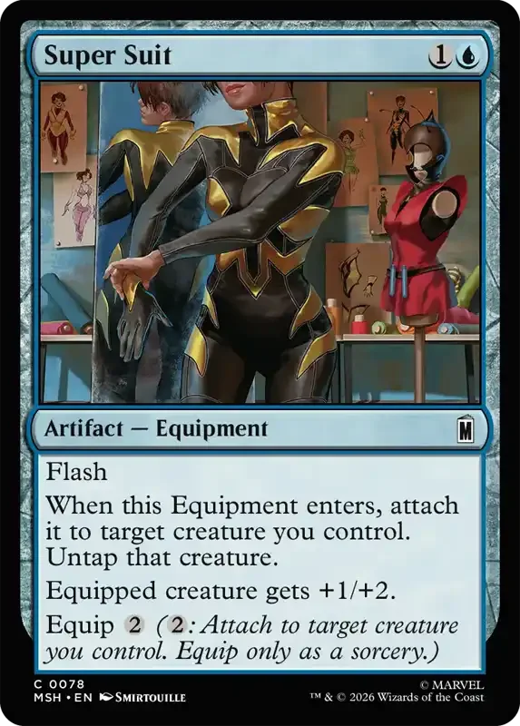 Marvel Super Heroes Set List - Super Suit