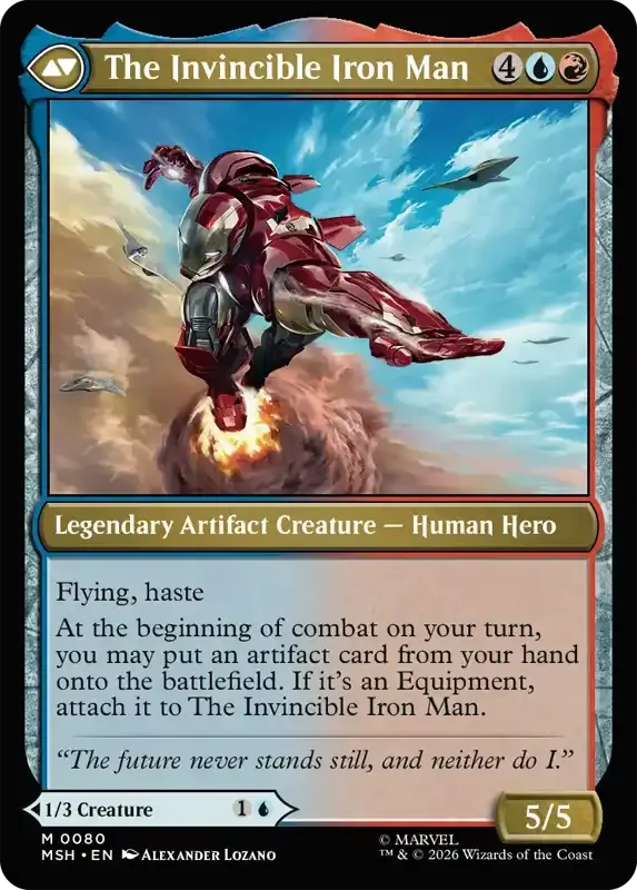 Marvel Super Heroes Set List - The Invincible Iron Man
