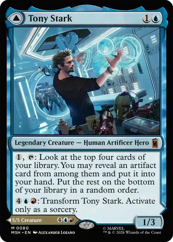 Marvel Super Heroes Set List - Tony Stark