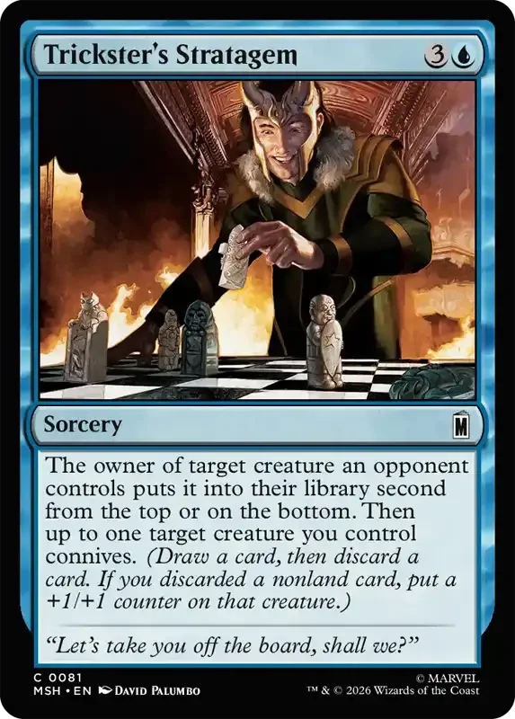 Marvel Super Heroes Set List - Trickster's Stratagem