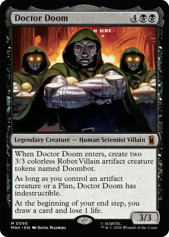 Marvel Super Heroes Set List - Doctor Doom