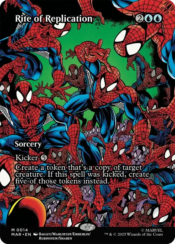 Marvel Super Heroes Set List - Rite of Replication