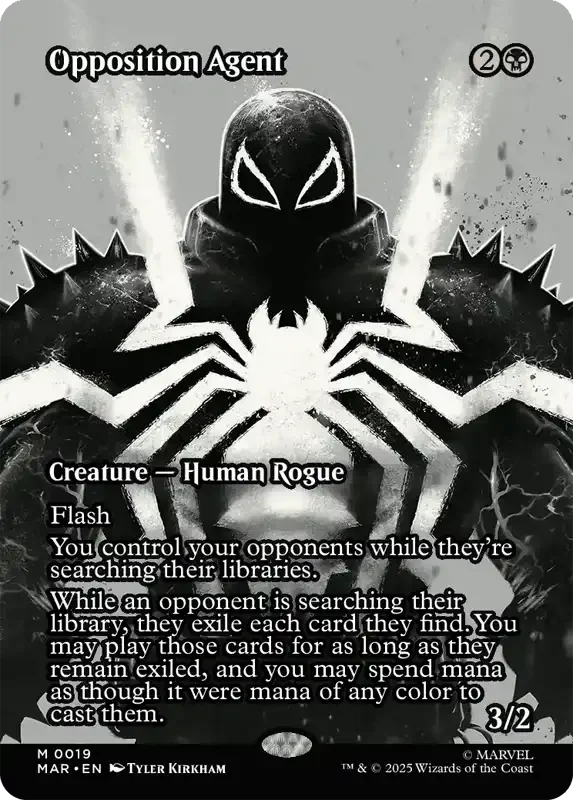 Marvel Super Heroes Set List - Opposition Agent