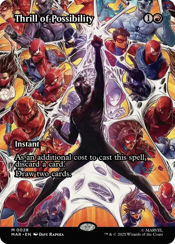 Marvel Super Heroes Set List - Thrill of Possibility