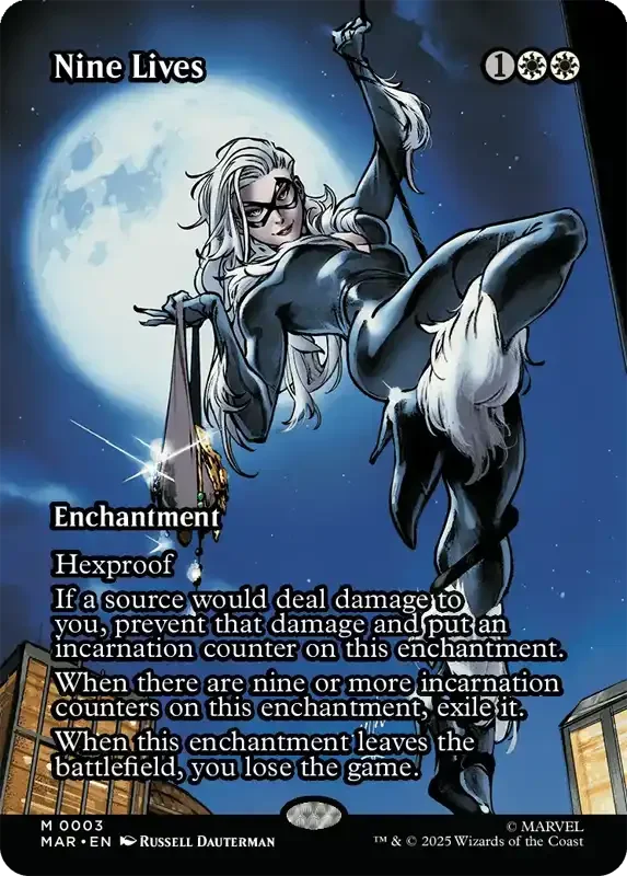 Marvel Super Heroes Set List - Nine Lives