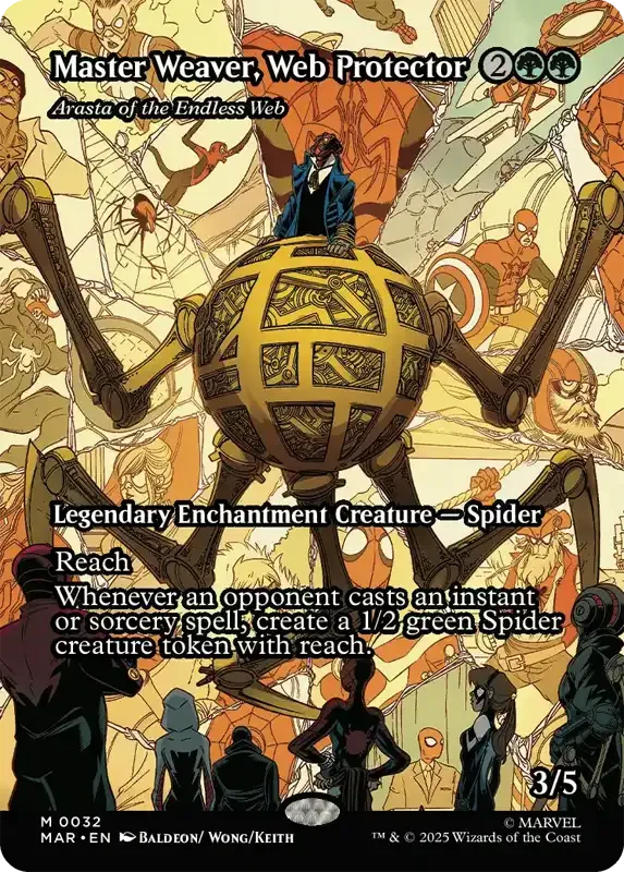 Marvel Super Heroes Set List - Arasta of the Endless Web