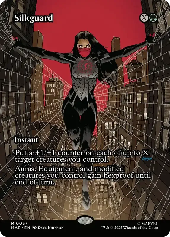 Marvel Super Heroes Set List - Silkguard