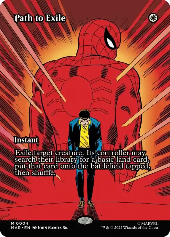 Marvel Super Heroes Set List - Path to Exile (John Romita Sr.)