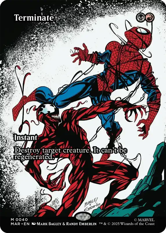 Marvel Super Heroes Set List - Terminate