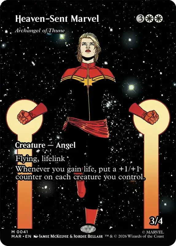 Marvel Super Heroes Set List - Archangel of Thune