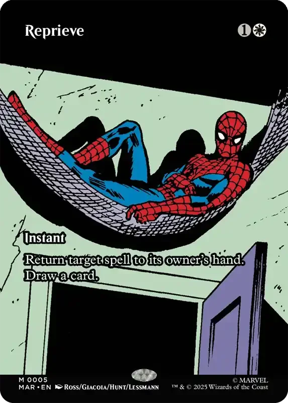 Marvel Super Heroes Set List - Reprieve