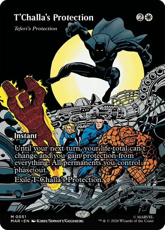 Marvel Super Heroes Set List - Teferi's Protection