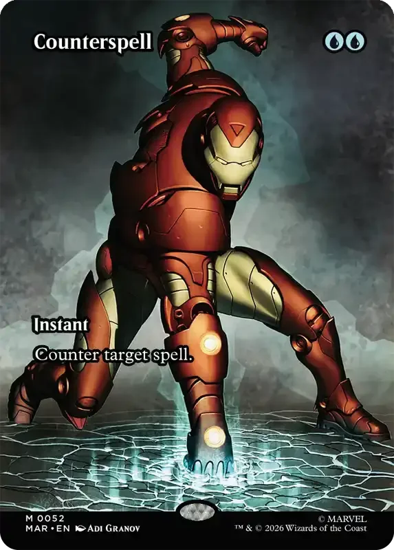 Marvel Super Heroes Set List - Counterspell (Adi Granov)
