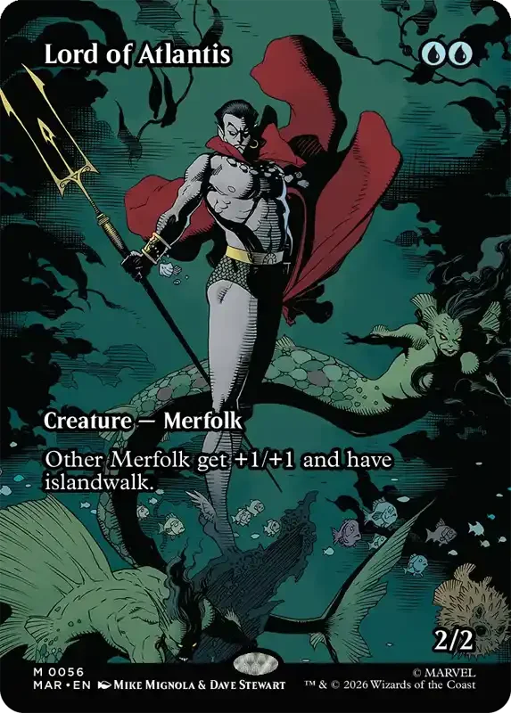 Marvel Super Heroes Set List - Lord of Atlantis