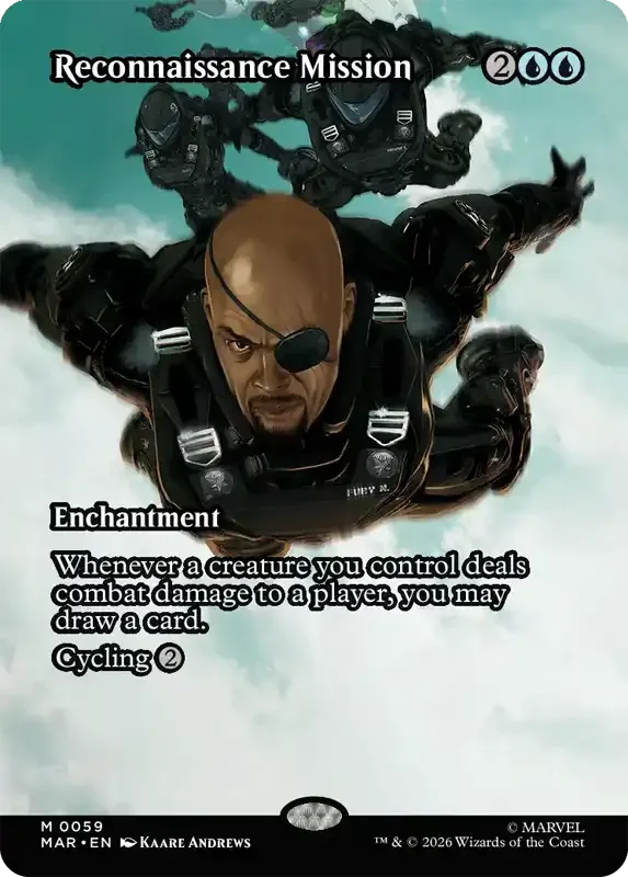 Marvel Super Heroes Set List - Reconnaissance Mission