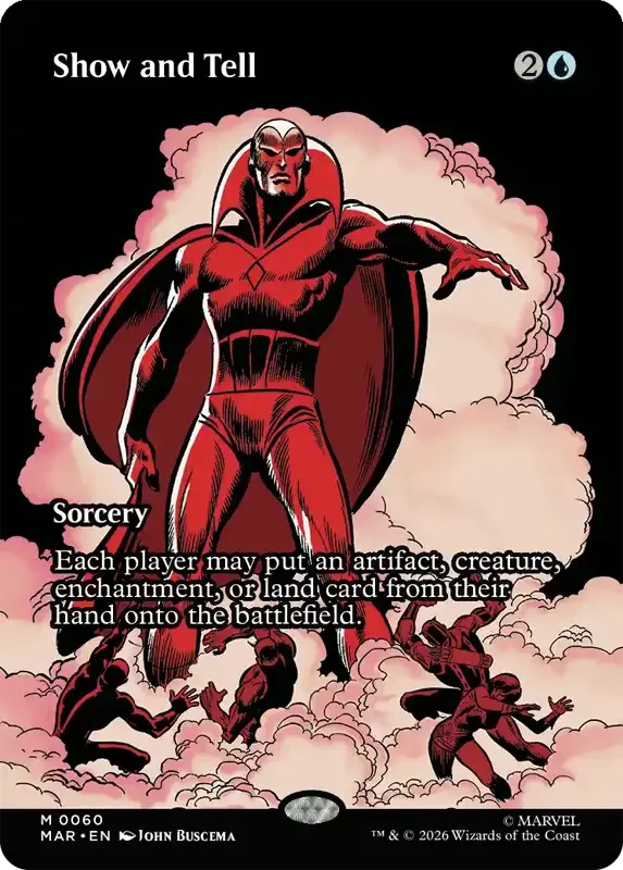 Marvel Super Heroes Set List - Show and Tell