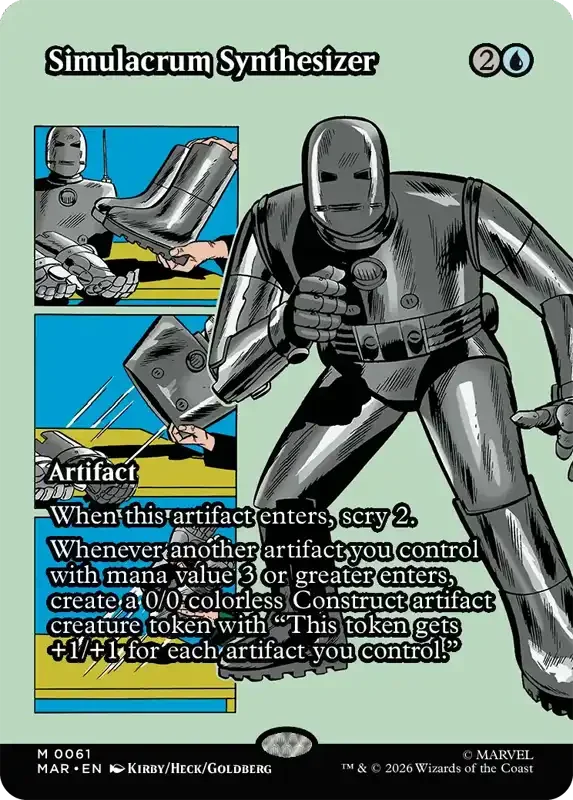 Marvel Super Heroes Set List - Simulacrum Synthesizer