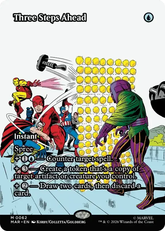 Marvel Super Heroes Set List - Three Steps Ahead