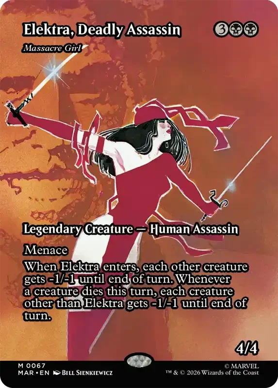 Marvel Super Heroes Set List - Massacre Girl