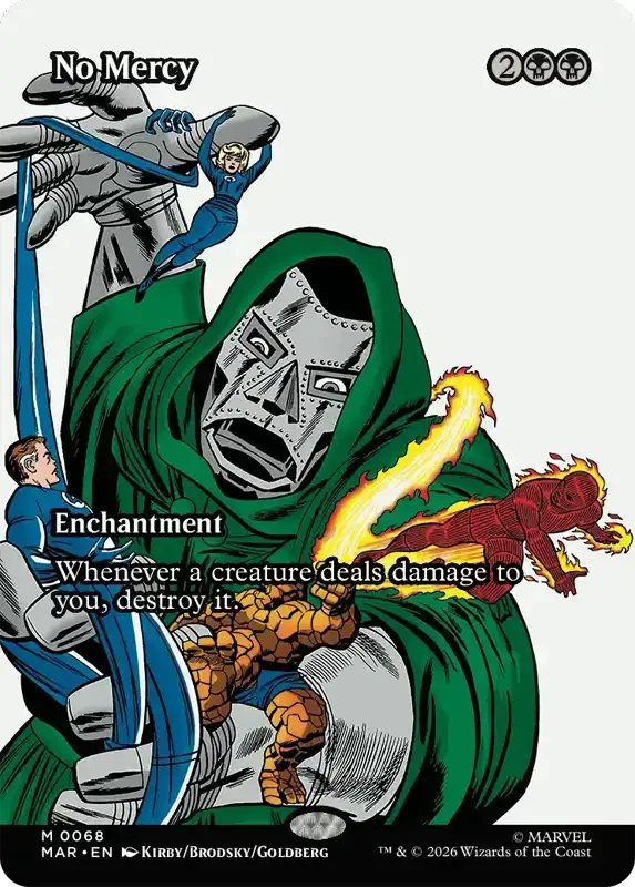Marvel Super Heroes Set List - No Mercy