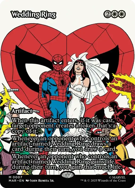 Marvel Super Heroes Set List - Wedding Ring