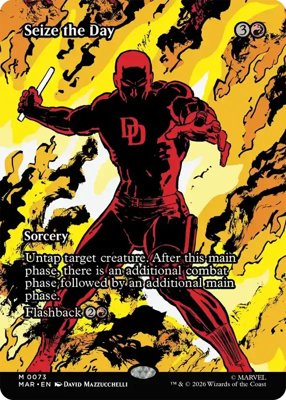 Marvel Super Heroes Set List - Seize the Day