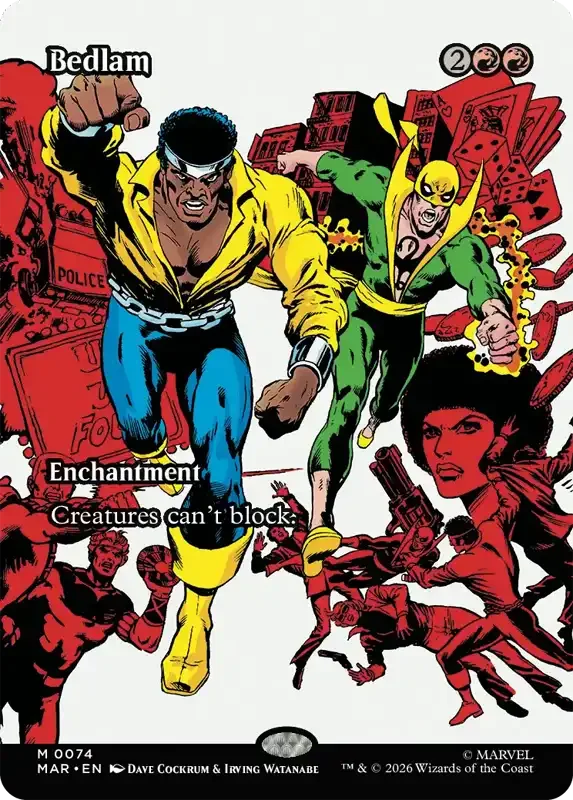 Marvel Super Heroes Set List - Bedlam