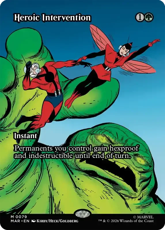 Marvel Super Heroes Set List - Heroic Intervention (Kirby/Heck/Goldberg)