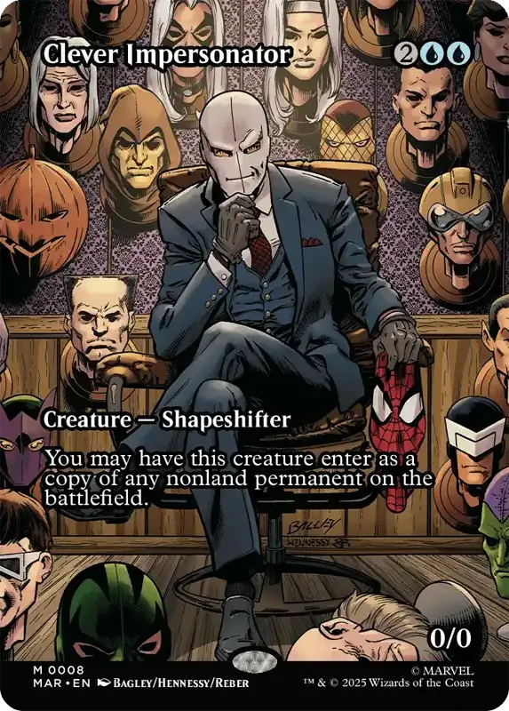Marvel Super Heroes Set List - Clever Impersonator