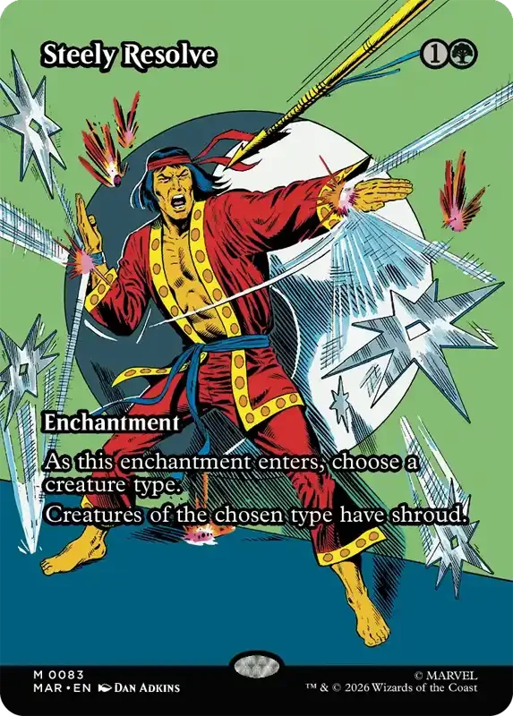 Marvel Super Heroes Set List - Steely Resolve