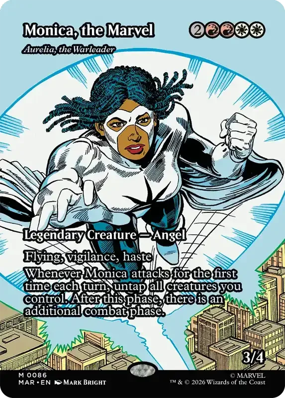 Marvel Super Heroes Set List - Aurelia, the Warleader
