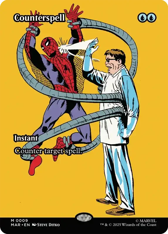 Marvel Super Heroes Set List - Counterspell (Steve Ditko)