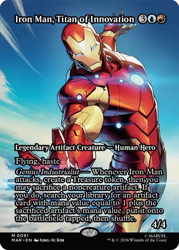 Marvel Super Heroes Set List - Iron Man, Titan of Innovation