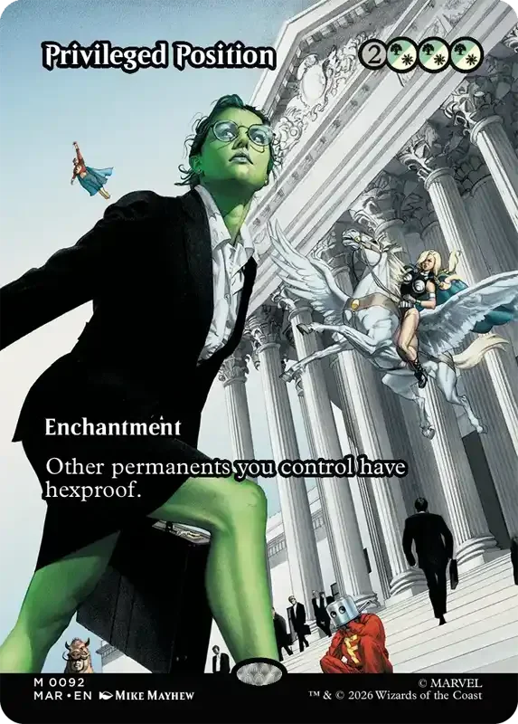 Marvel Super Heroes Set List - Privileged Position
