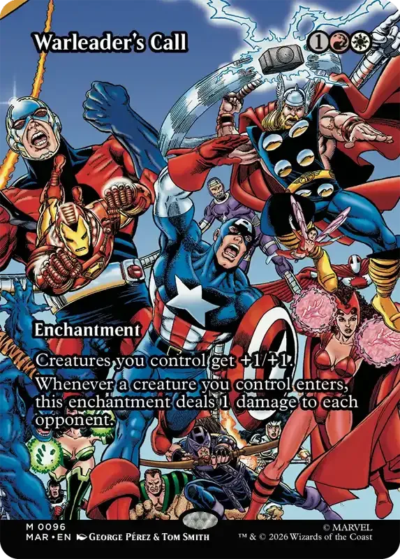 Marvel Super Heroes Set List - Warleader's Call