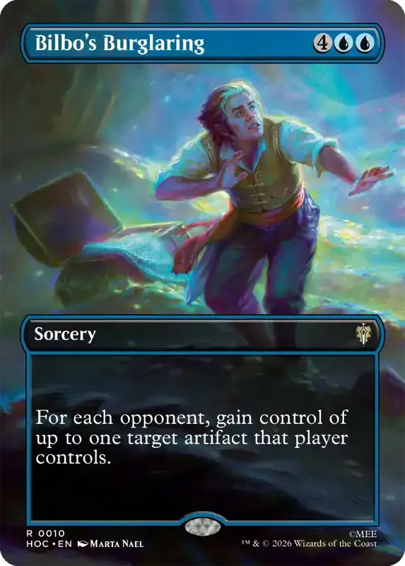 MTG Hobbit Set List - Bilbo's Burglaring