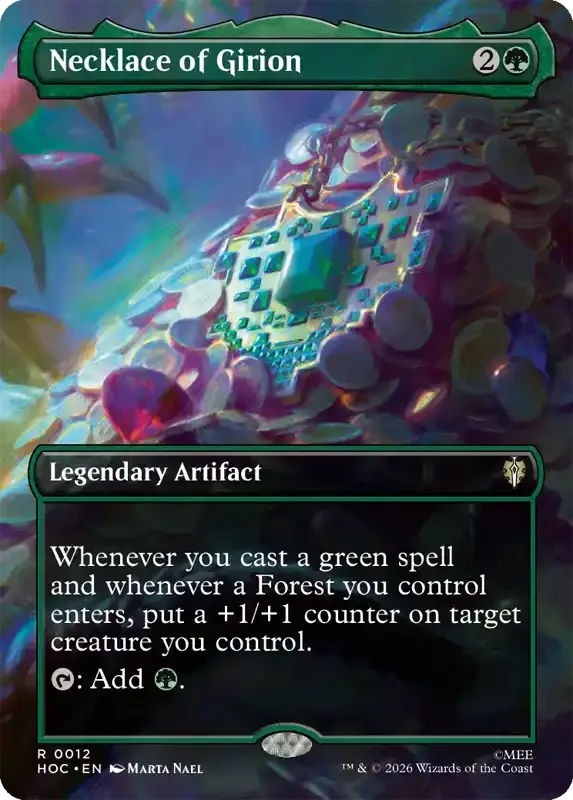 MTG Hobbit Set List - Necklace of Girion