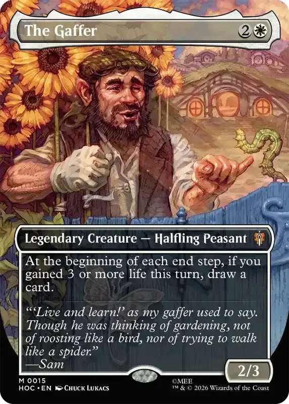 MTG Hobbit Set List - The Gaffer