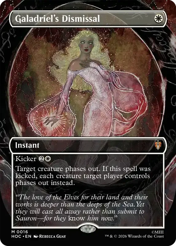 MTG Hobbit Set List - Galadriel's Dismissal