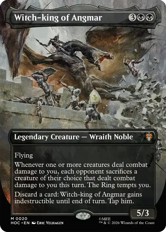 MTG Hobbit Set List - Witch-king of Angmar