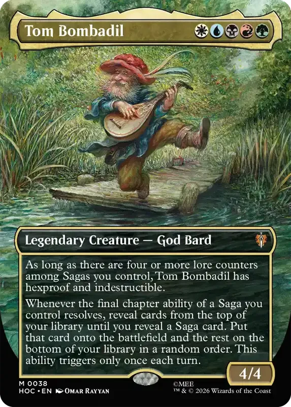 MTG Hobbit Set List - Tom Bombadil