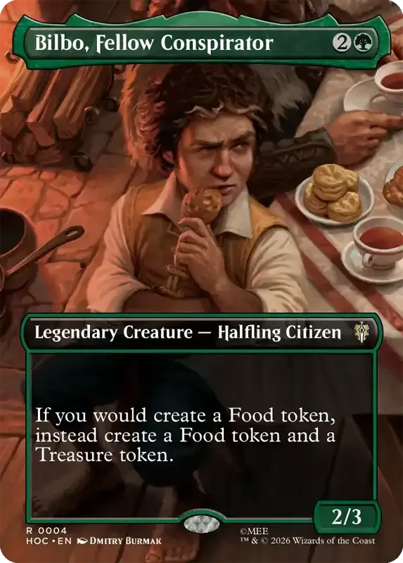 MTG Hobbit Set List - Bilbo, Fellow Conspirator