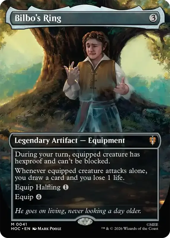 MTG Hobbit Set List - Bilbo's Ring